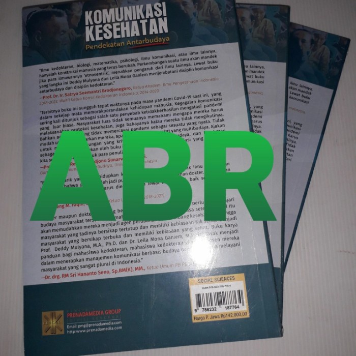 

MUST HAVE!! #BUKUORIGINAL KOMUNIKASI KESEHATAN PENDEKATAN ANTAR BUDAYA DEDDY-MONA TERLARIS