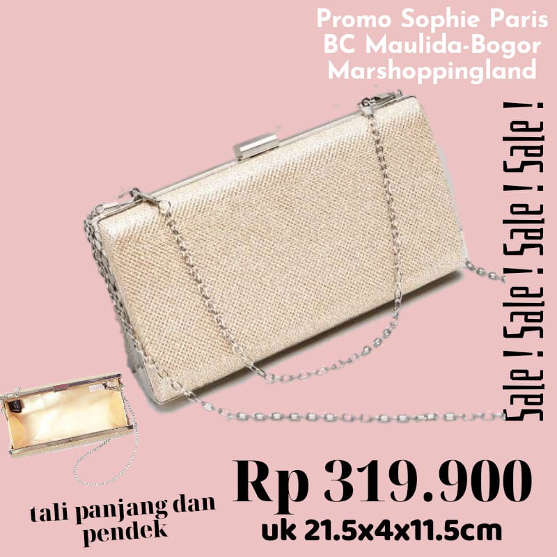 Dompet Pesta Panjang Wanita Sophie Paris LAURELINE W2095G1 clutch