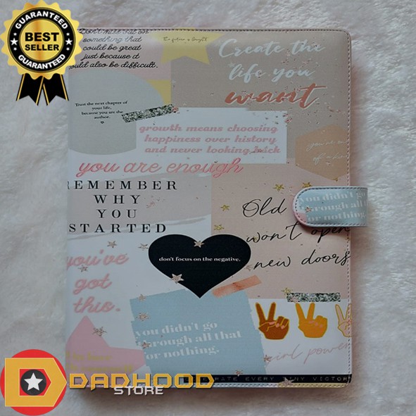 

BINDER PRINTING MOTIP LIFE YOU WANT A5 DAN B5