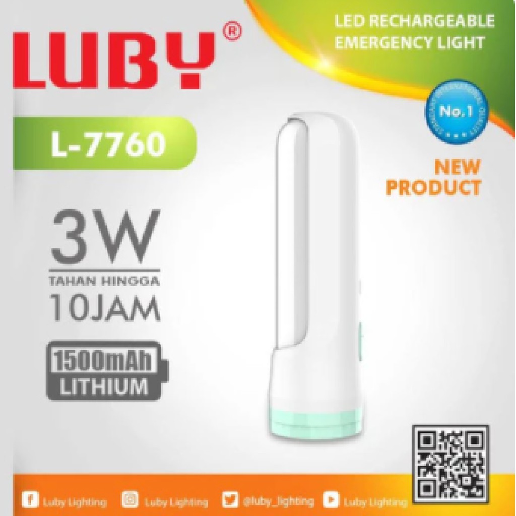Senter Emergency / Senter Kecil Luby L7760