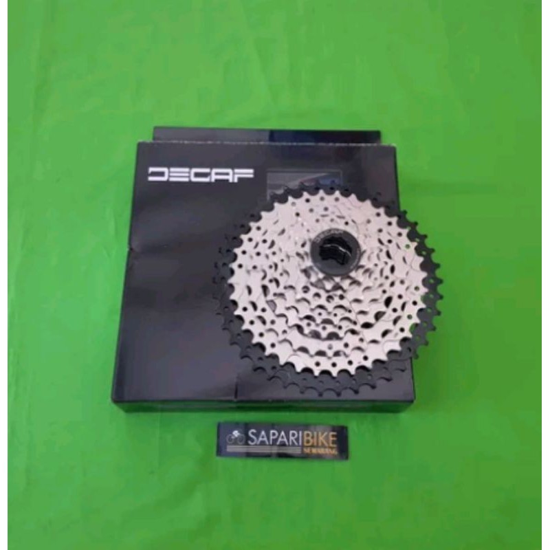 Gir Sprocket Cassete Decaf 8 Speed 11-42T Silver sprocket sepeda roda gir bicycle parts komponen sepeda