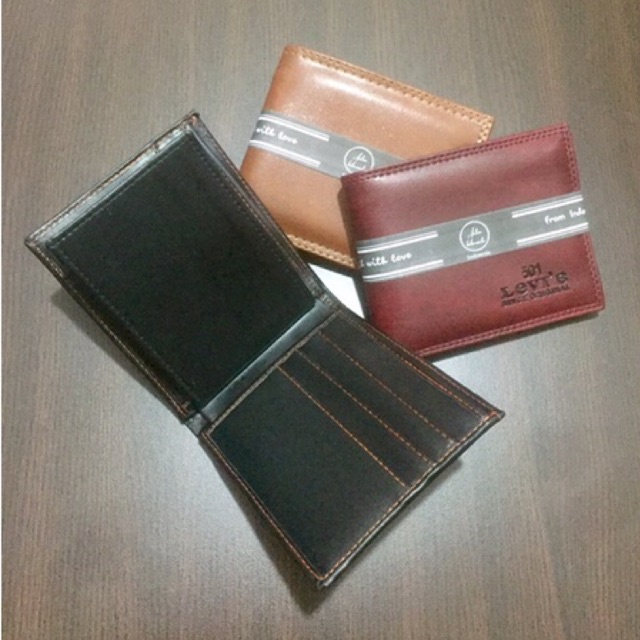 DOMPET LIPAT PRIA bahan kulit sintetis lokal pipa #dompet #dompetlipat #dompetcowok #dompetpria