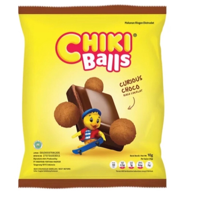 

chiki balls cokelat 16 gr x 10pcs
