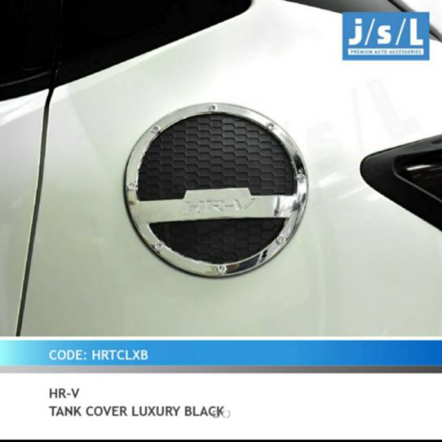 Tank cover/ tutup tangki bensin HRV model luxury Hitam &amp; Putih jsl