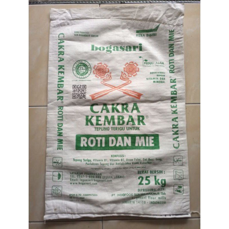 KARUNG BEKAS TEPUNG TERIGU