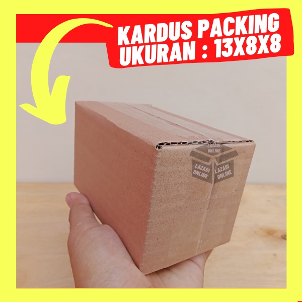 

KARDUS TEBAL 13x8x8 box kotak packing pack kardus kardus murah PROMO