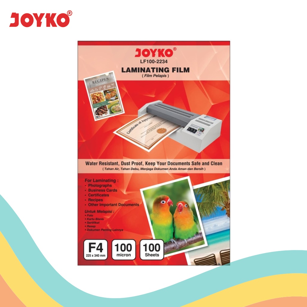 

MIKA LAMINATING JOYKO LF100-2234 F4 (1 PACK)