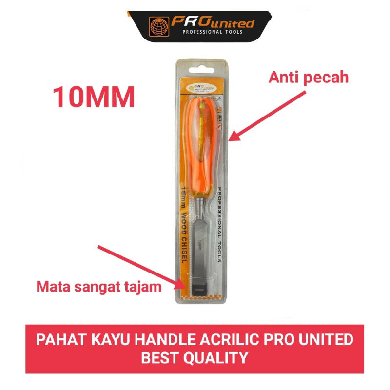 PAHAT / TATAH KAYU HANDLE ANTI PECAH PRO UNITED