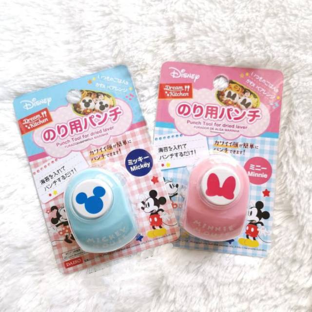 

Bento Punch Disney Mickey Puncher Bentuk Mickey Minnie Head