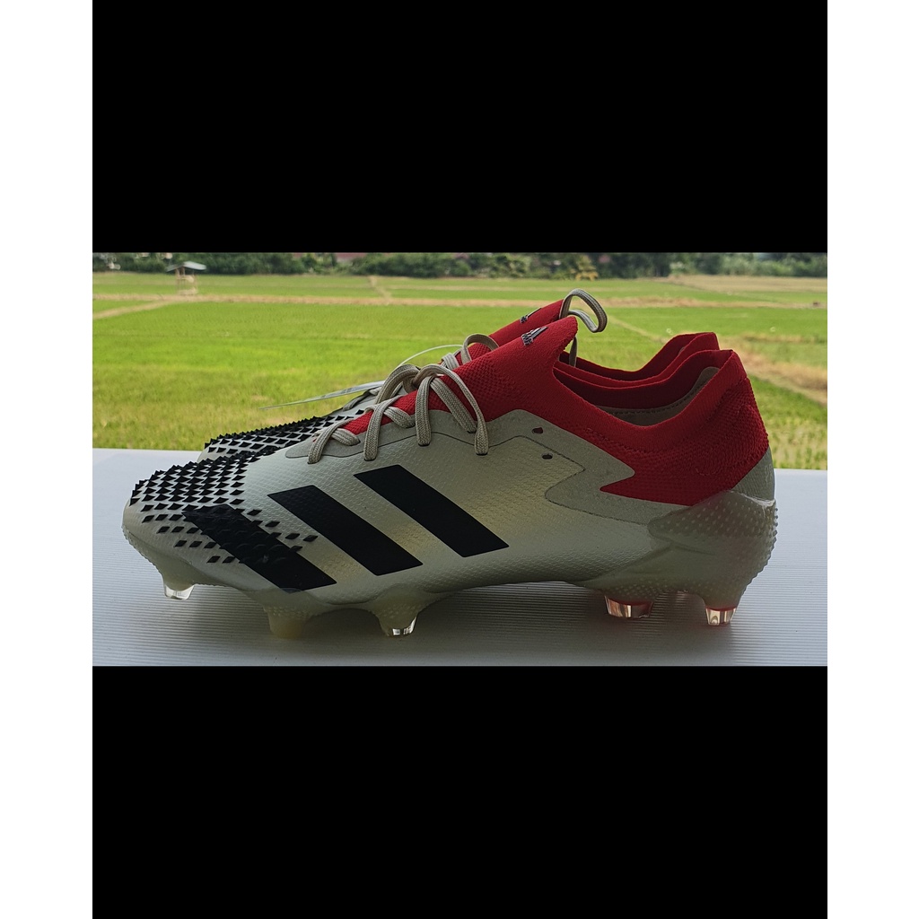 Adidas Predator Mutator 20.1 Low Grey Red FG