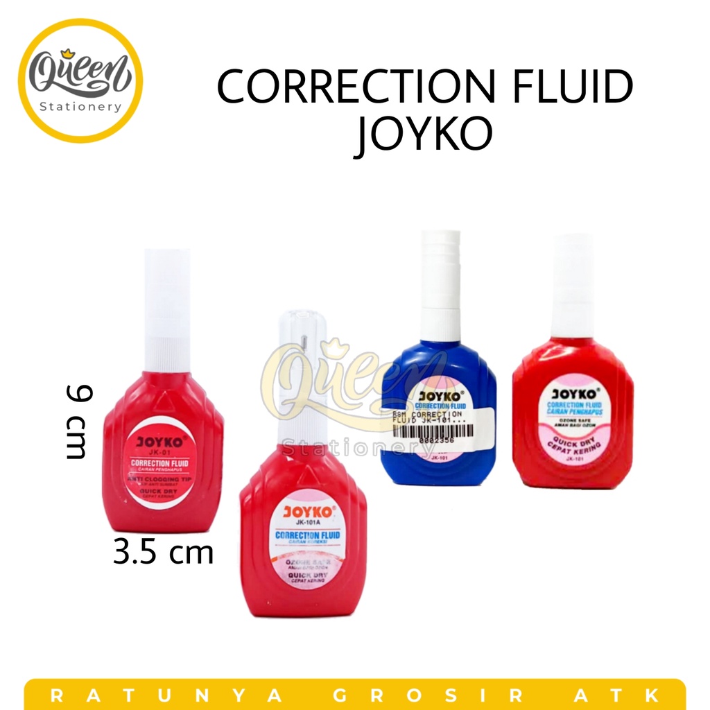 

1 PCS CORRECTION FLUID JOYKO / TIPE X / TIP EX CAIR / STIPO