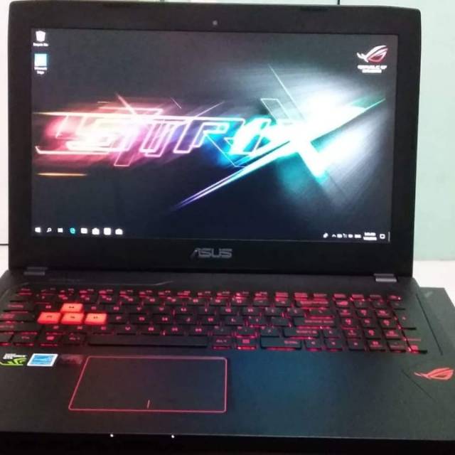 Asus RoG GL502VMK second  i7 Kabylake GTX 1060 6GB 192bit SSD 128GB HDD1TB Ram 16GB baca deskripsi