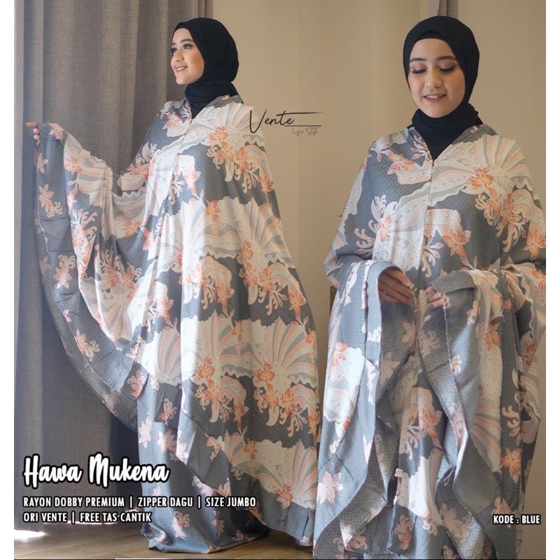 Hawa mukena by vente / mukena dewasa / mukena motif