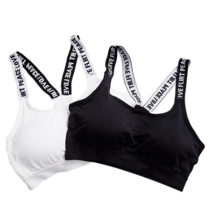 BAJ Sport Bra Pakaian Dalam Wanita Fitness Senam Zumba Jogging Yoga High Quality Women Crop Top - BH004