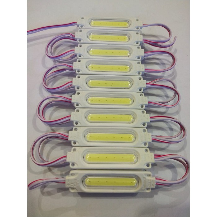 LAMPU LED MODUL STRIP 6MATA COB 6818 24VOLT WATERPROOF 6 MATA 24V 24 V VOLT VARIASI MOBIL MOTOR