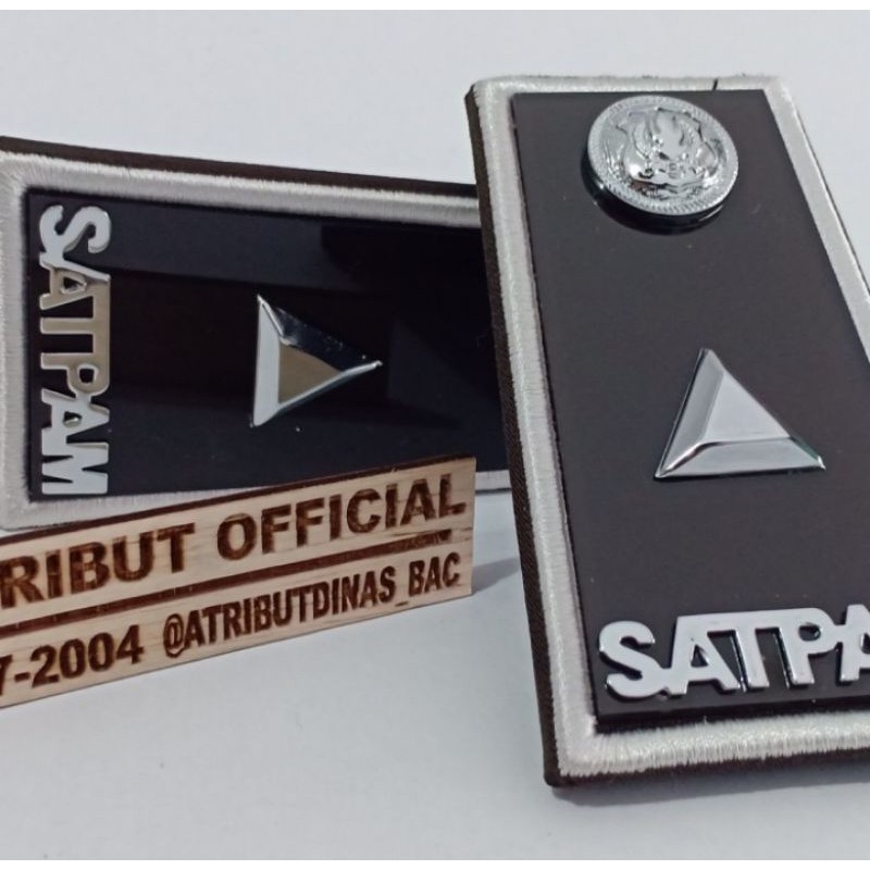 Exclusive Pangkat PDH SATPAM PELAKSANA Kualitas Terbaik Premium