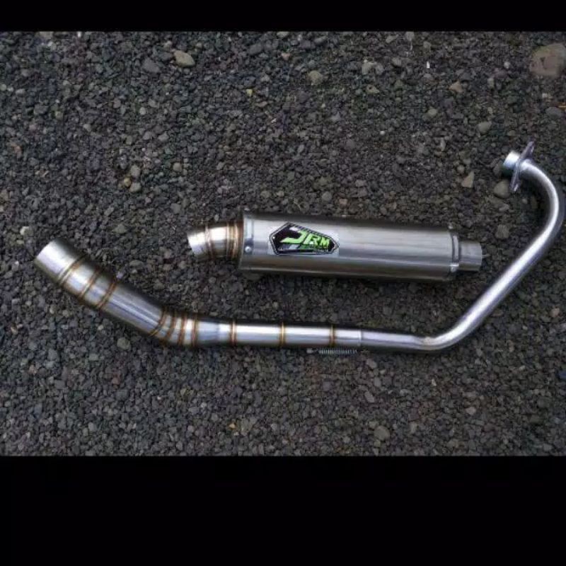 knalpot racing jrm Vixion verza dll