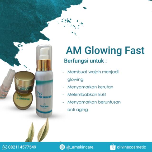 AM Glowing Fast by AM SkinCare