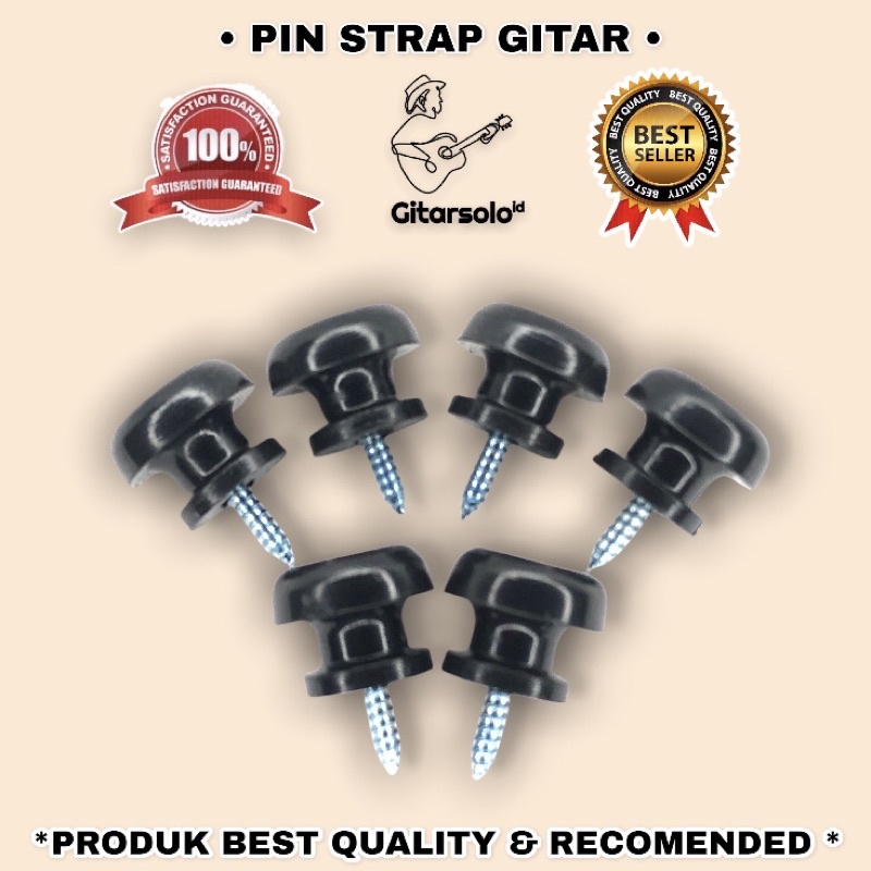 PIN STRAP / END PIN / PIND SABUK / BOL GITAR