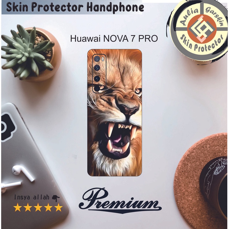 Dapat 2pcs Garskin HP Huawai NOVA 7 pro Motif es - Free Custom Motif Via Chat
