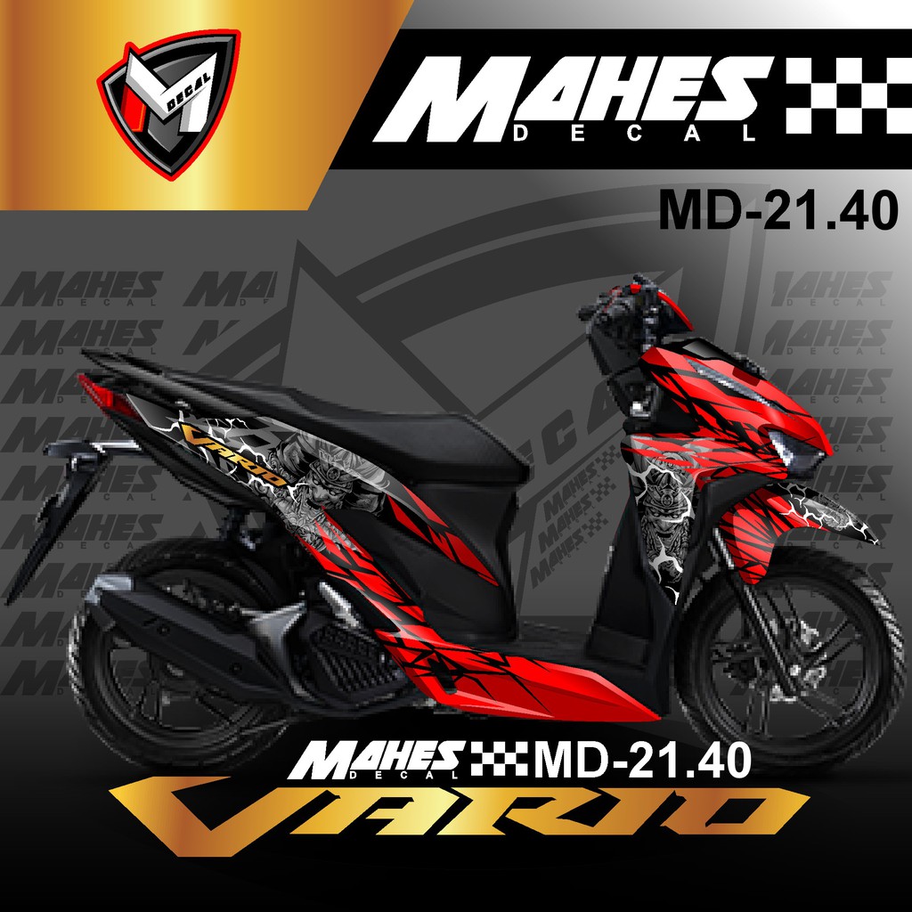 Jual Decal Sticker Honda Vario 125 150 Fullbody 2018 - Dekal All New