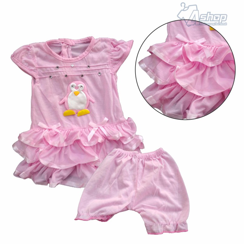 Dress Bayi Pingwin