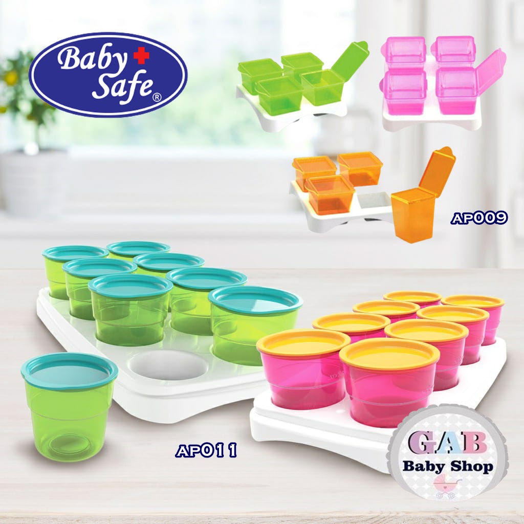 Baby Safe Multi Food Container AP009 AP011 Tempat Penyimpan Makanan Bayi