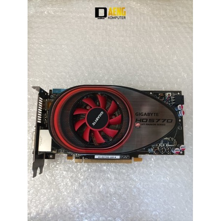 Vga Gigabyte HD 5770 AMD Radeon HD 5700 Series 1 GB 128 Bit DDR5