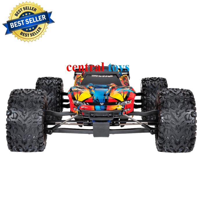 TRAXXAS E-REVO EREVO 2.0 VXL bruhsless RTR mendapatkan 1 baterai 3S