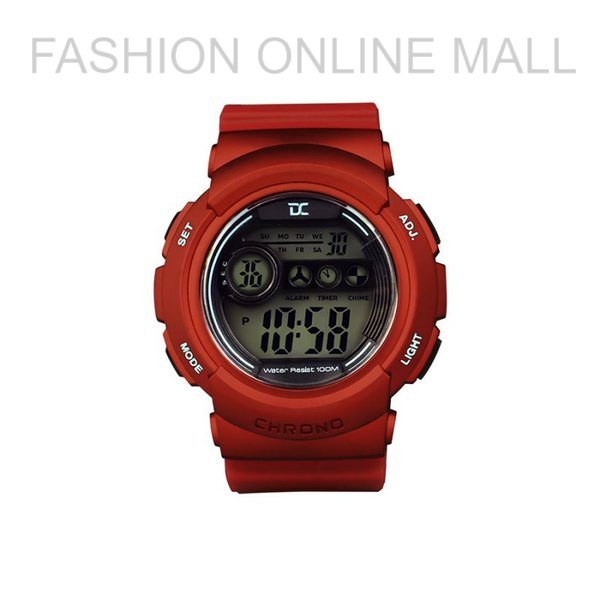 jam tangan digitec collection original wanita DD-5006L red - jam tangan digitec - jam digitec pria -