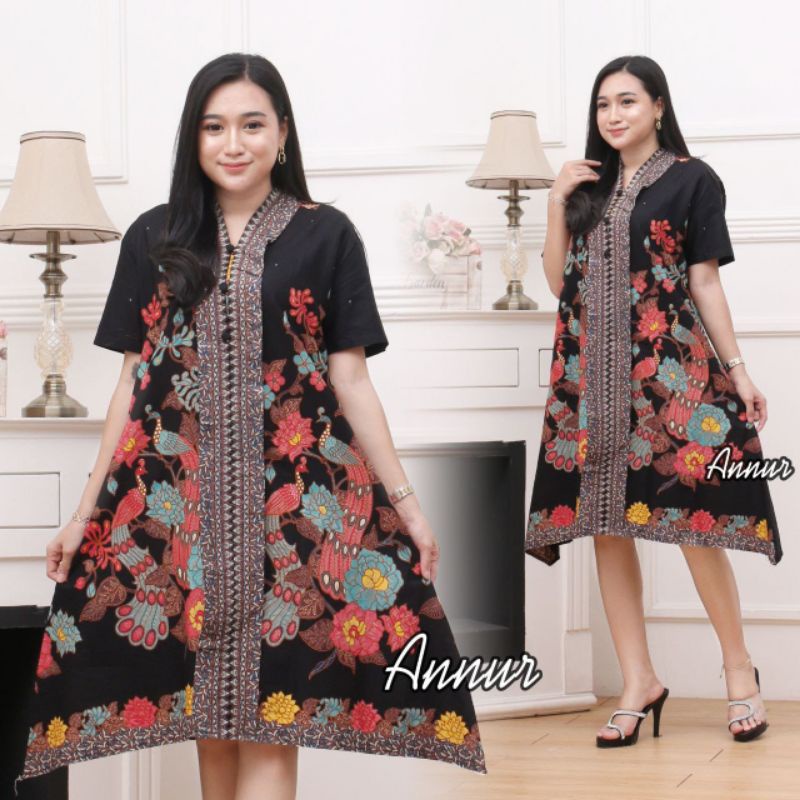 NEW FESHION DRESS BATIK UNGGUL JAYA KEKINIAN