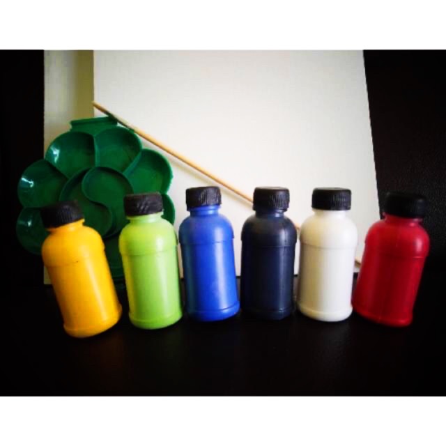 

1 Paket Favorit Kanvas 30cm x 40cm + Kuas + Valet + Cat Akrilik 50 ml