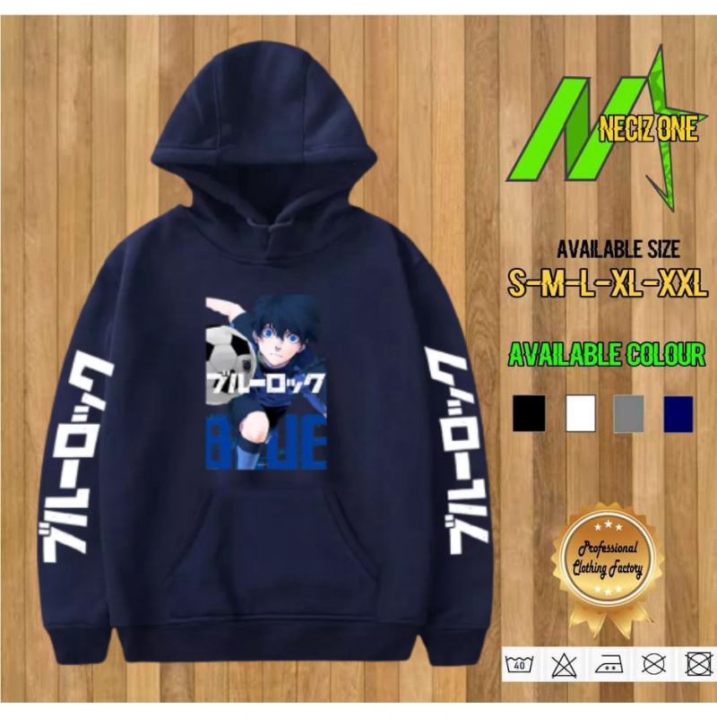 HOODIE JUMPER ANIME JEPANG BLUE LOCK KARAKTER PRIA HOODIE PRIA ~ READY SIZE S-XXL