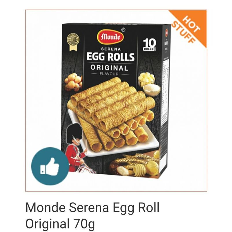 

Monde Serena Egg Roll Original 70g