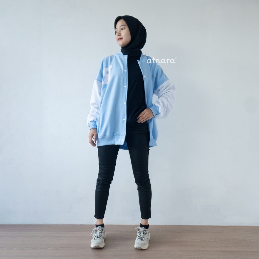 Nara Grosir - R Varsity Jaket  l Varsity Jaket Pria dan Wanita