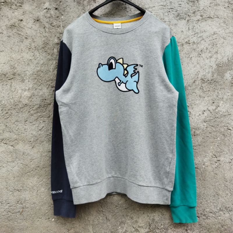 Crewneck Pancoat Three tone