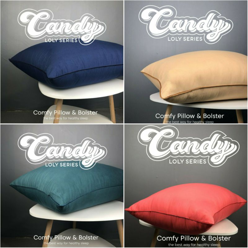 [1 PCS JUMBO] BANTAL GULING HOTEL CANDY LUXURY ORIGINAL/ BANTAL GULING JUMBO 1.200 GRAM