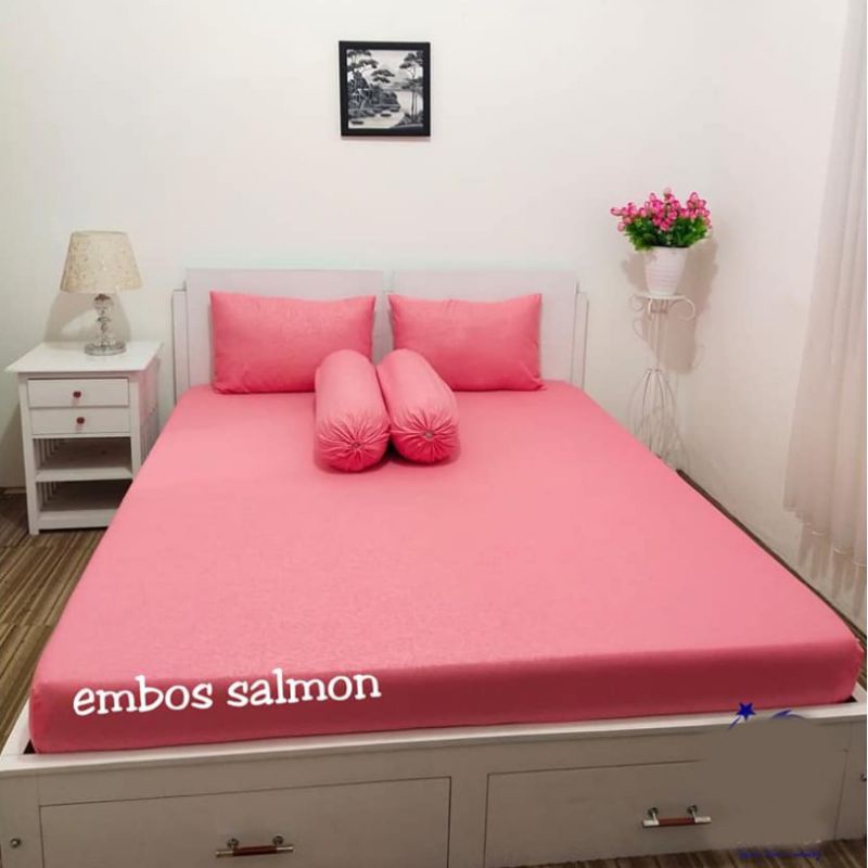 SPREI HOMEMADE POLOS EMBOS T.20 READY SEMUA UKURAN