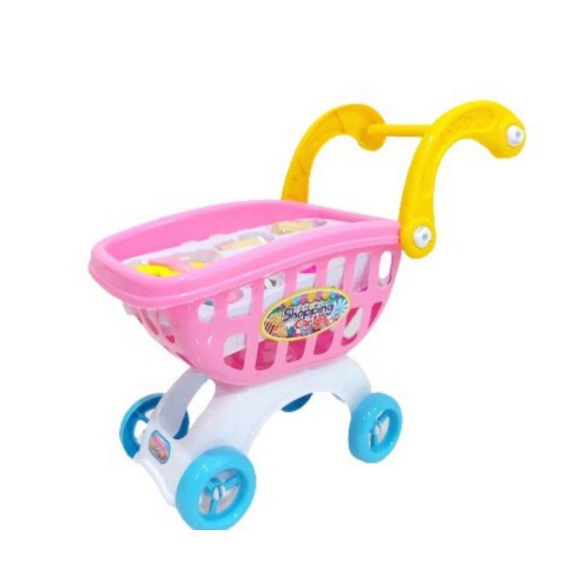 FB 819 - Mainan Trolly Troli Kuda Poni Ice Cream Shopping Cart FB819