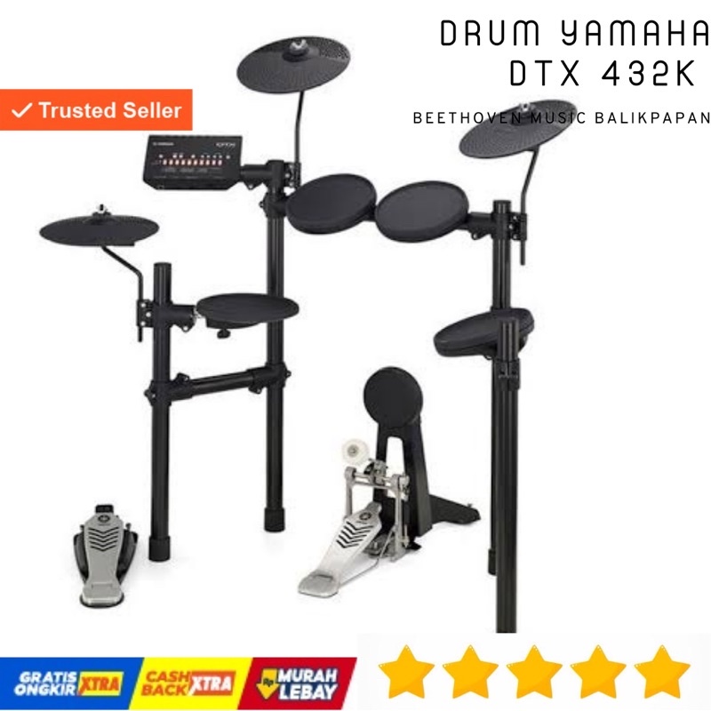 Drum elektrik yamaha dtx 432 / dtx432 / dtx 432k