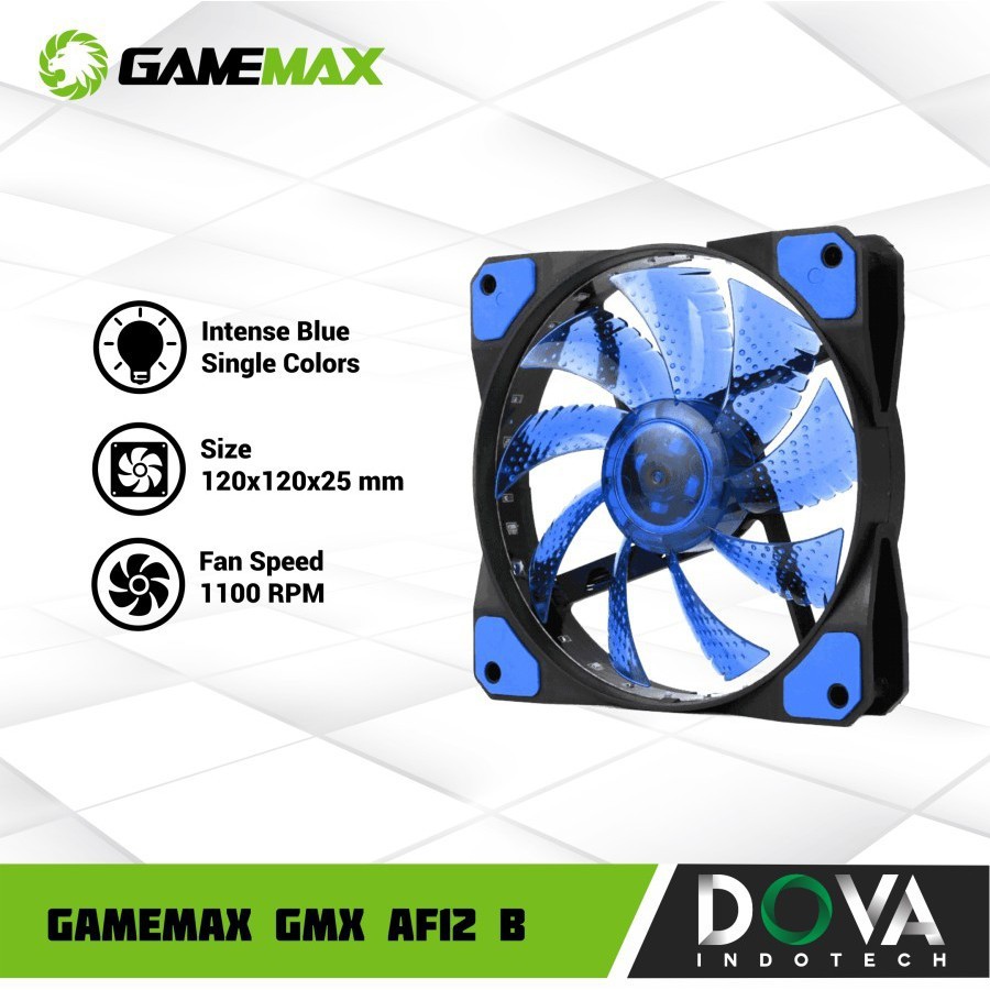 Fan Casing CPU Gamemax GMX AF12 Cooling Fan