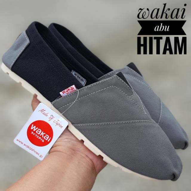 Sepatu slip on WAKAI tag vietnam [ PART 1 ]