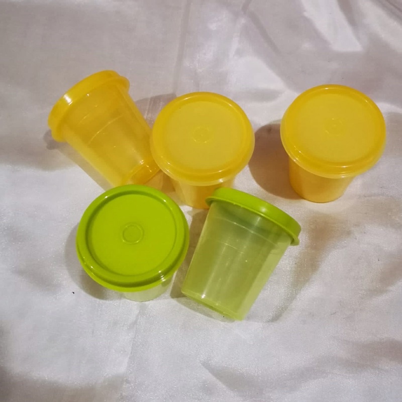 TUPPERWARE MIDGET 60ML | WADAH MINI MUNGIL | TEMPAT OBAT PENITI JEPIT JARUM PERMEN | TRAVEL CONTAINE