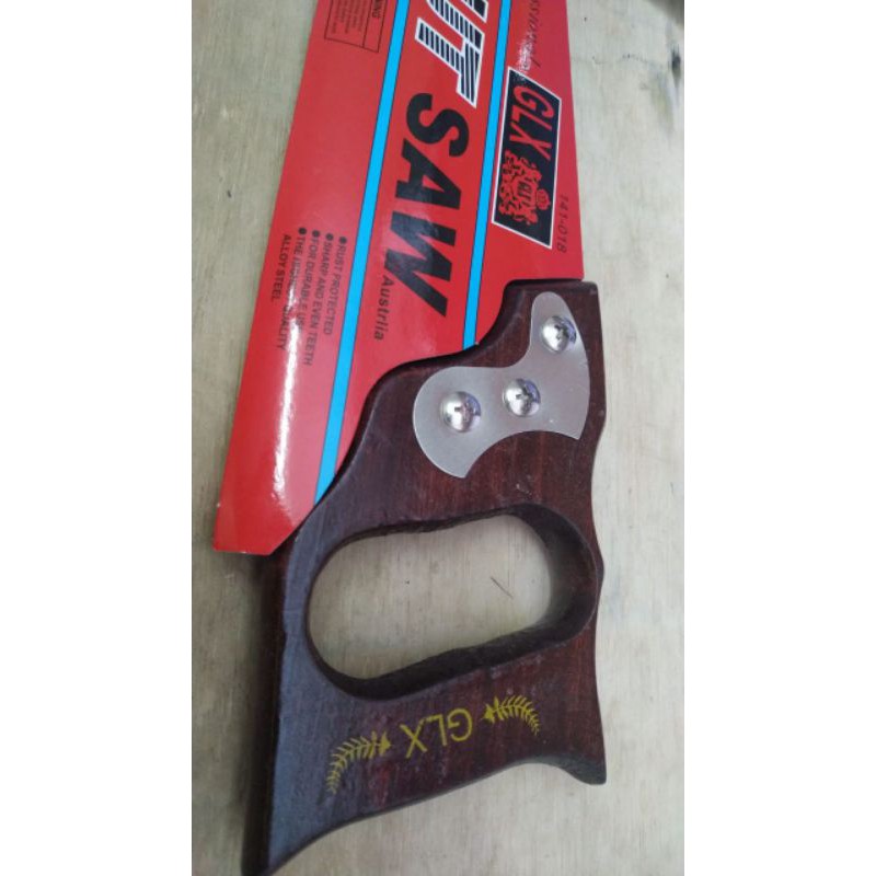 BEST SELLER Gergaji Kayu  GAGANG PVC 18&quot; MURAH/ Hand saw/ GERGAJI TUKANG BANGUNAN KAYU/HAND SAW