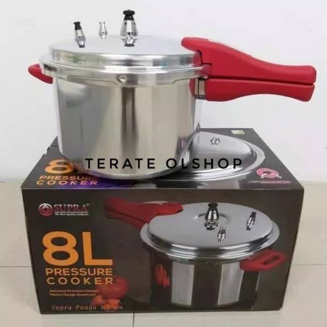 Panci kukus/presto supra 8 liter