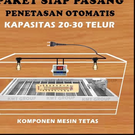 Paket Siap Pakai XH TGEA Mesin Tetas Telur Full Otomatis Penetas Telur Otomatis ,.