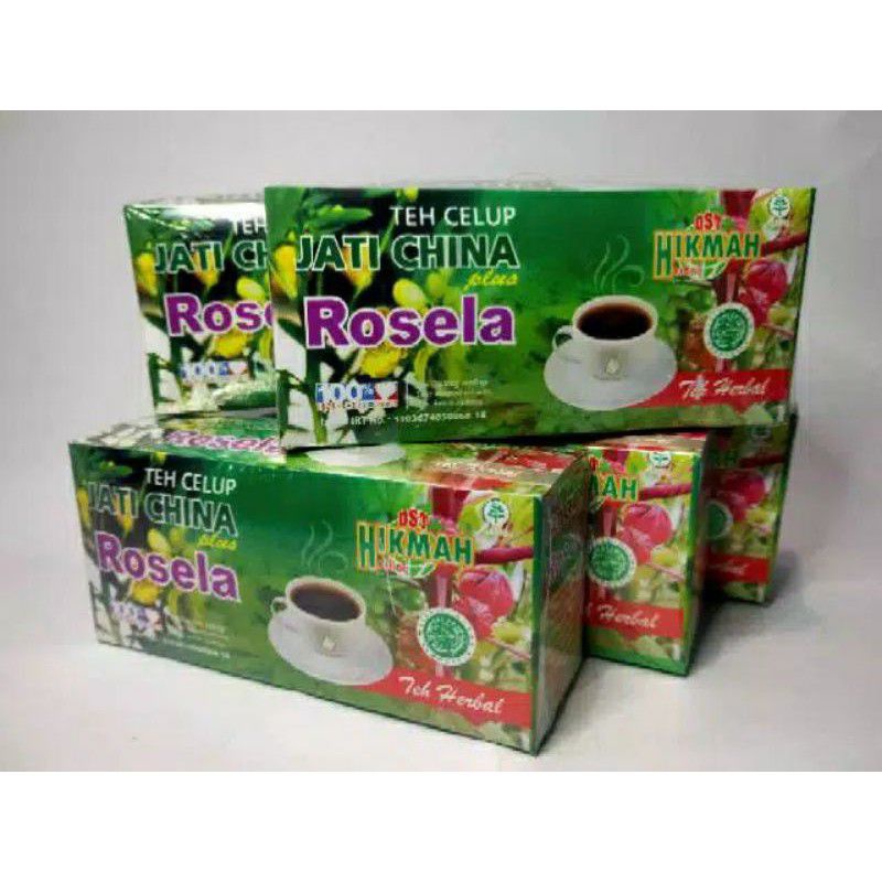 

Teh Celup Jati Cina - Teh Herbal Jati Cina plus Rosella