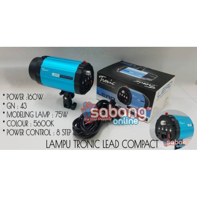 LAMPU STUDIO FOTO TRONIC LEAD COMPACT / LAMPU TRONIC LEAD COMPACT