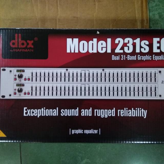 Equaliser DBX 231S Silver