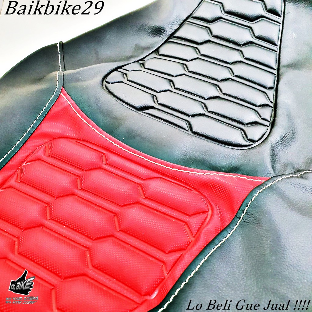 Sarun Jok Kulit Custom Nmax Vario Beat Cover Bungkus Jok Motor